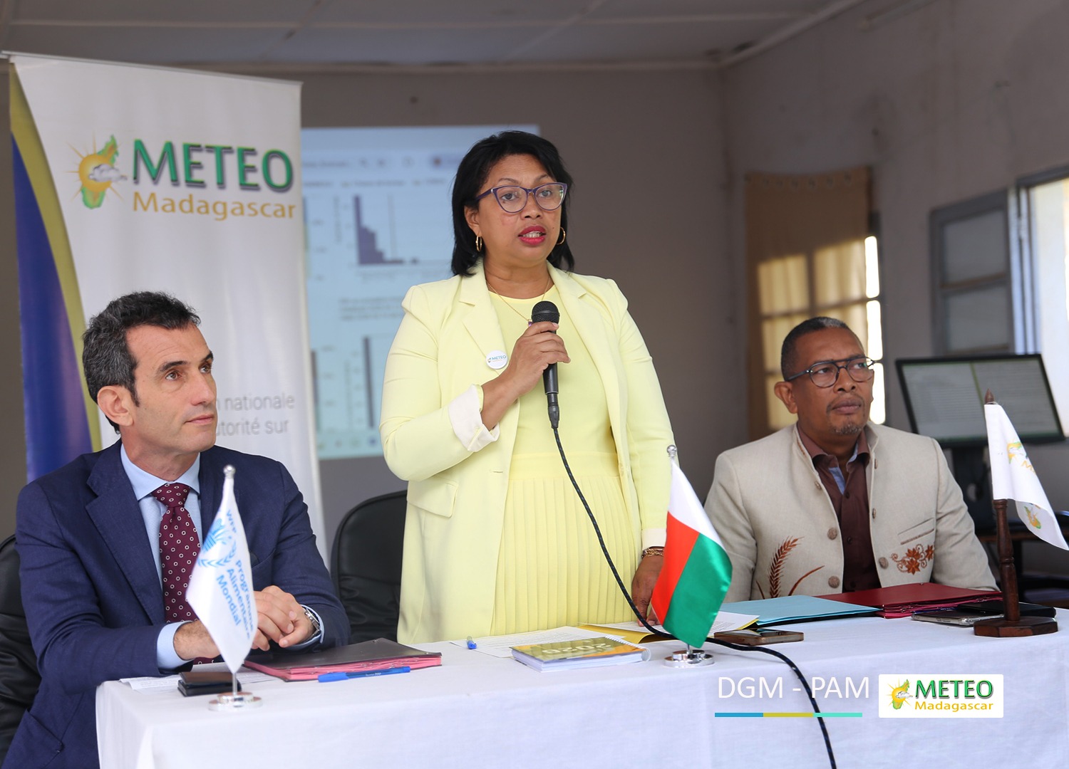 La Direction Générale de la Météorologie entre une nouvelle ère d’innovation grâce à un serveur de haute performance offert par le Programme Alimentaire Mondial | 15 Avril 2026 La Direction Générale de la Météorologie entre une nouvelle ère d’innovation grâce à un serveur de haute performance offert par le Programme Alimentaire Mondial | 15 Avril 2026