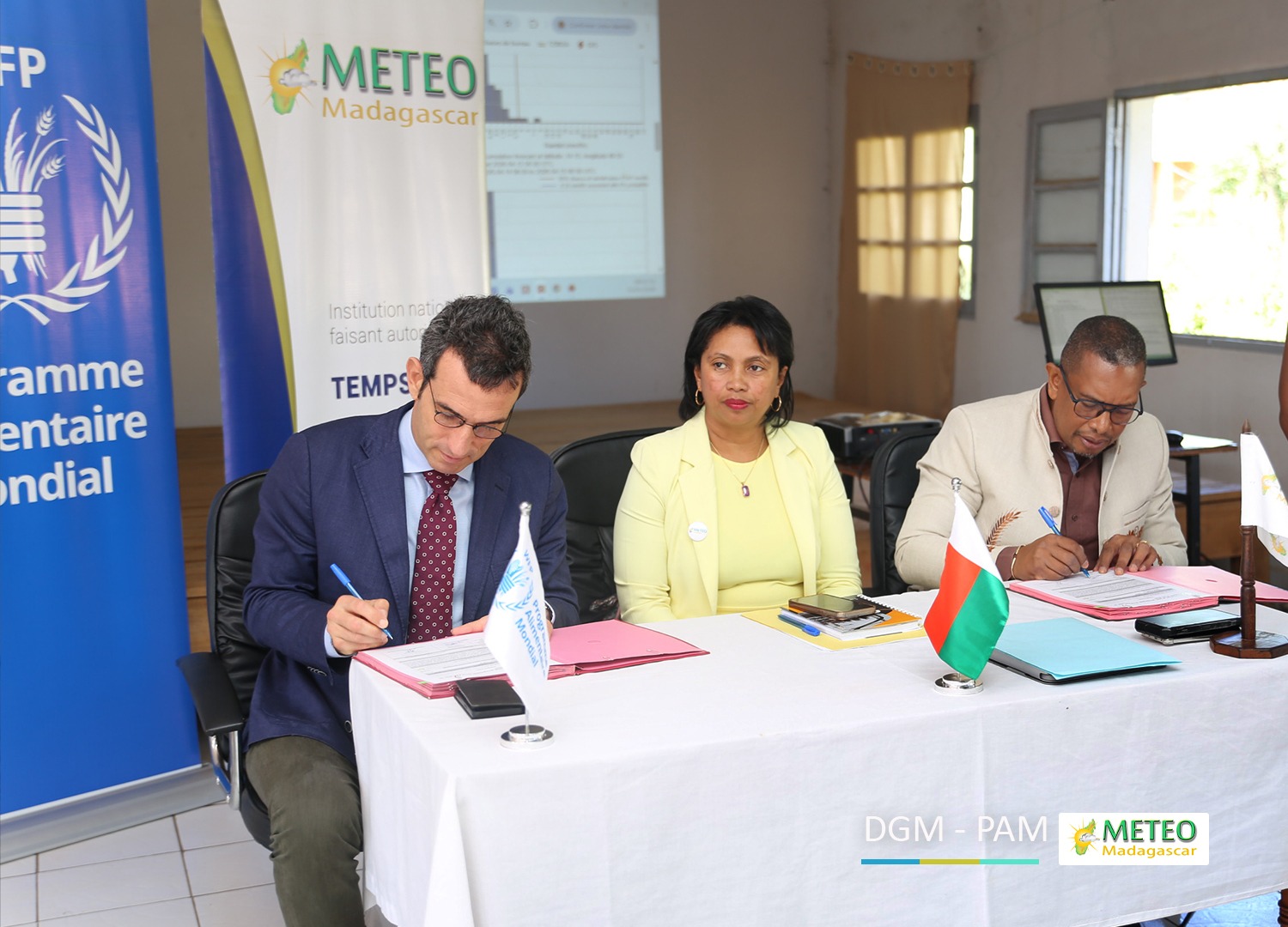 La Direction Générale de la Météorologie entre une nouvelle ère d’innovation grâce à un serveur de haute performance offert par le Programme Alimentaire Mondial | 15 Avril 2026 La Direction Générale de la Météorologie entre une nouvelle ère d’innovation grâce à un serveur de haute performance offert par le Programme Alimentaire Mondial | 15 Avril 2026