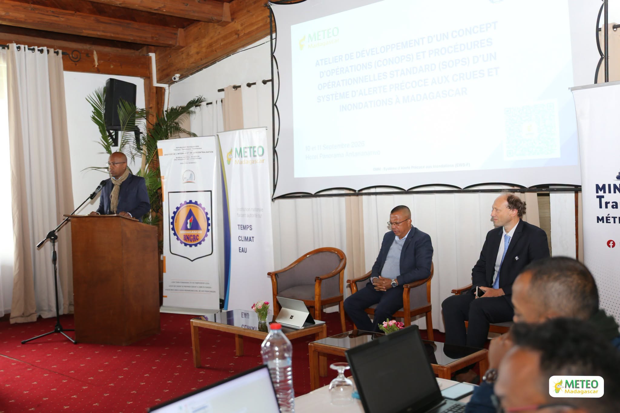 Vers le renforcement des capacités nationales d’alerte précoce aux inondations | 10-11 Septembre 2026 Vers le renforcement des capacités nationales d’alerte précoce aux inondations | 10-11 Septembre 2026