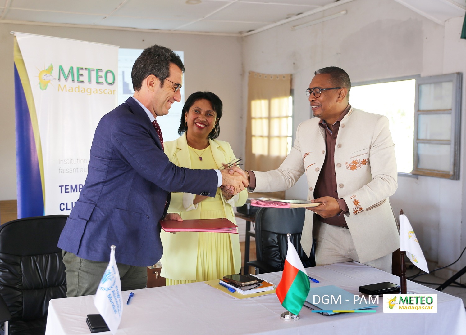 La Direction Générale de la Météorologie entre une nouvelle ère d’innovation grâce à un serveur de haute performance offert par le Programme Alimentaire Mondial | 15 Avril 2026 La Direction Générale de la Météorologie entre une nouvelle ère d’innovation grâce à un serveur de haute performance offert par le Programme Alimentaire Mondial | 15 Avril 2026