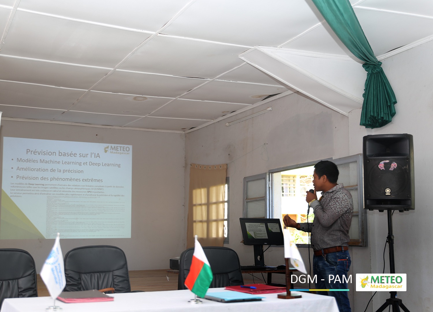 La Direction Générale de la Météorologie entre une nouvelle ère d’innovation grâce à un serveur de haute performance offert par le Programme Alimentaire Mondial | 15 Avril 2026 La Direction Générale de la Météorologie entre une nouvelle ère d’innovation grâce à un serveur de haute performance offert par le Programme Alimentaire Mondial | 15 Avril 2026