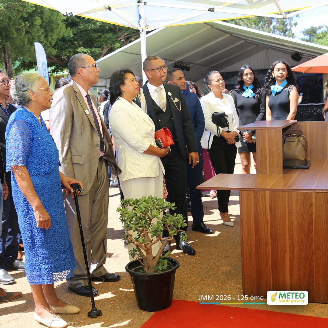 Journée Météorologique Mondiale 2026 et 125ᵉ anniversaire de Météo Madagascar Antananarivo, le 23 mars 2026 Journée Météorologique Mondiale 2026 et 125ᵉ anniversaire de Météo Madagascar Antananarivo, le 23 mars 2026
