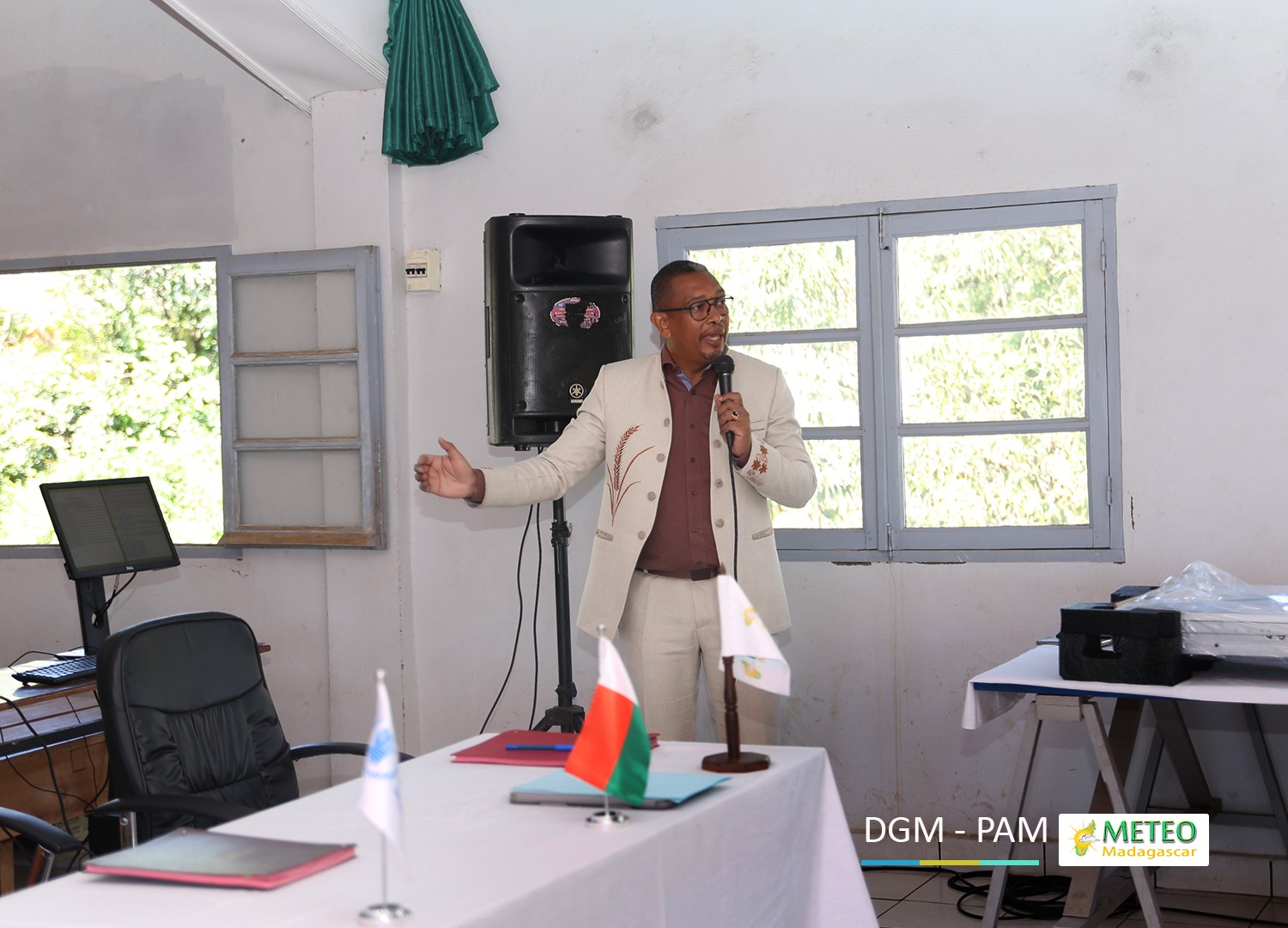 La Direction Générale de la Météorologie entre une nouvelle ère d’innovation grâce à un serveur de haute performance offert par le Programme Alimentaire Mondial | 15 Avril 2026 La Direction Générale de la Météorologie entre une nouvelle ère d’innovation grâce à un serveur de haute performance offert par le Programme Alimentaire Mondial | 15 Avril 2026