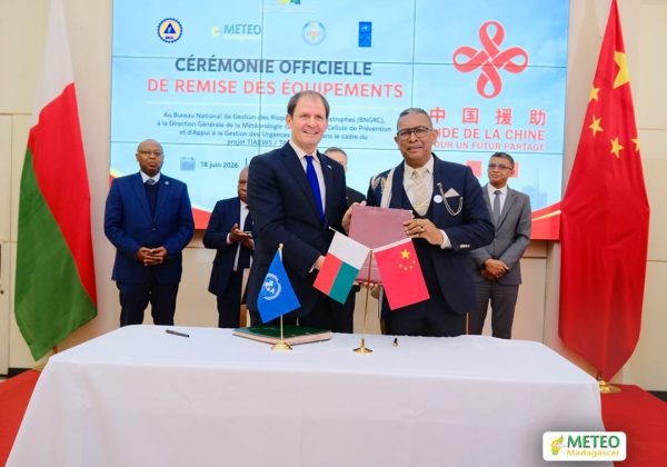 Remise de nouveaux équipements à Direction Générale de la Météorologie | 18 juin 2026