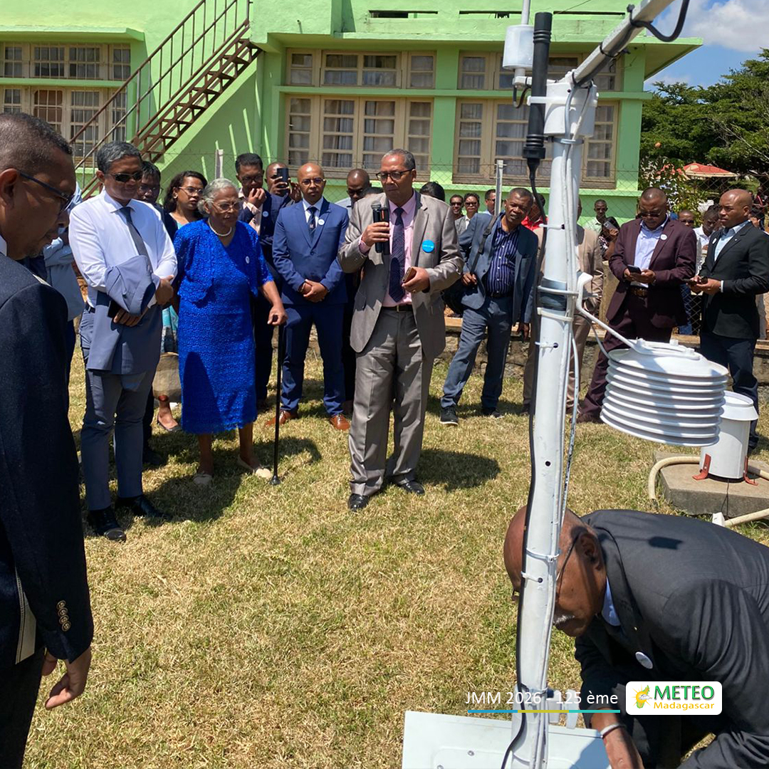 Journée Météorologique Mondiale 2026 et 125ᵉ anniversaire de Météo Madagascar Antananarivo, le 23 mars 2026 Journée Météorologique Mondiale 2026 et 125ᵉ anniversaire de Météo Madagascar Antananarivo, le 23 mars 2026