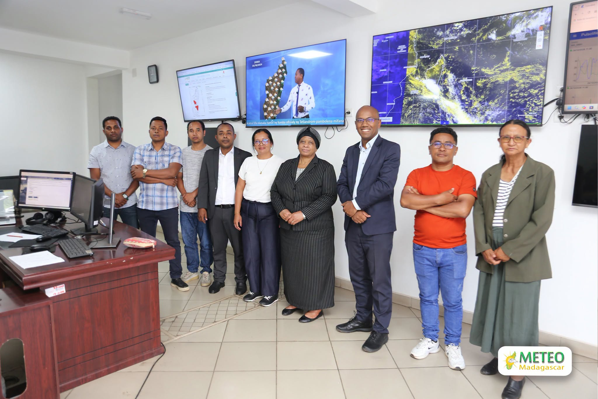 OMM et Madagascar : visite de la Directrice Régionale de l’Afrique au sein de l’Organisation Météorologique Mondiale| 29 Octobre 2026 OMM et Madagascar : visite de la Directrice Régionale de l’Afrique au sein de l’Organisation Météorologique Mondiale| 29 Octobre 2026