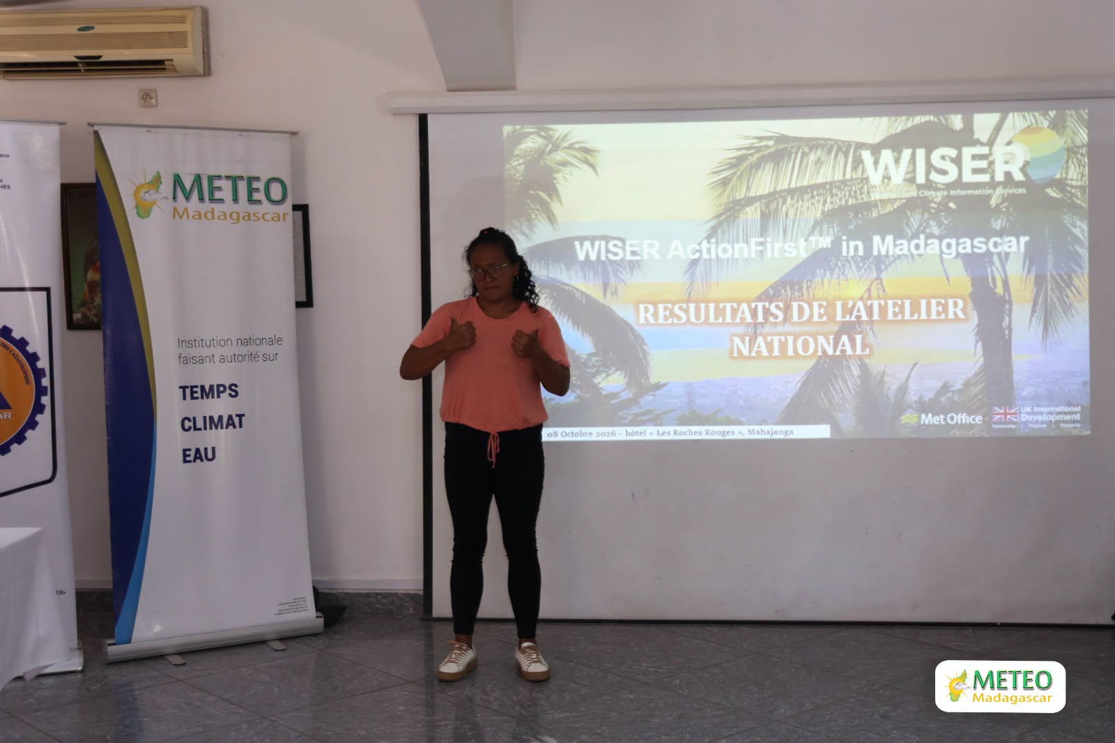 Mahajanga : la modernisation du système d’alerte précoce se poursuit pour mieux anticiper les impacts des phénomènes météorologiques extrêmes | 08–09 Octobre 2026 Mahajanga : la modernisation du système d’alerte précoce se poursuit pour mieux anticiper les impacts des phénomènes météorologiques extrêmes | 08–09 Octobre 2026