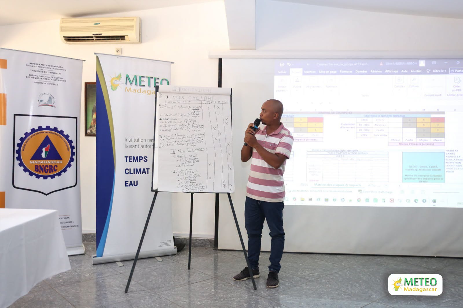 Mahajanga : la modernisation du système d’alerte précoce se poursuit pour mieux anticiper les impacts des phénomènes météorologiques extrêmes | 08–09 Octobre 2026 Mahajanga : la modernisation du système d’alerte précoce se poursuit pour mieux anticiper les impacts des phénomènes météorologiques extrêmes | 08–09 Octobre 2026