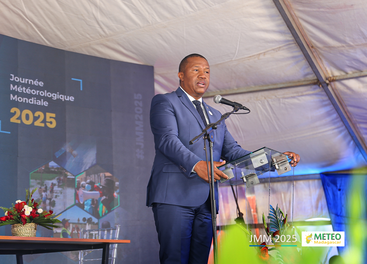 Lancement officiel de la célébration de la Journée Météorologique Mondiale 2025| 01 Avril 2025 Lancement officiel de la célébration de la Journée Météorologique Mondiale 2025| 01 Avril 2025