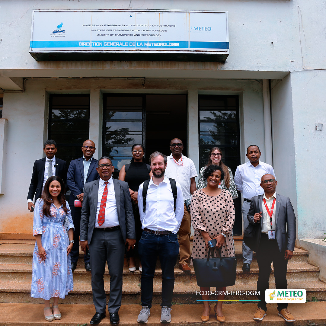 Visite du FCDO- Croix Rouge Malagasy-IFRC à la Direction Générale de la Météorologie | 08 Décembre 2025 Visite du FCDO- Croix Rouge Malagasy-IFRC à la Direction Générale de la Météorologie | 08 Décembre 2025