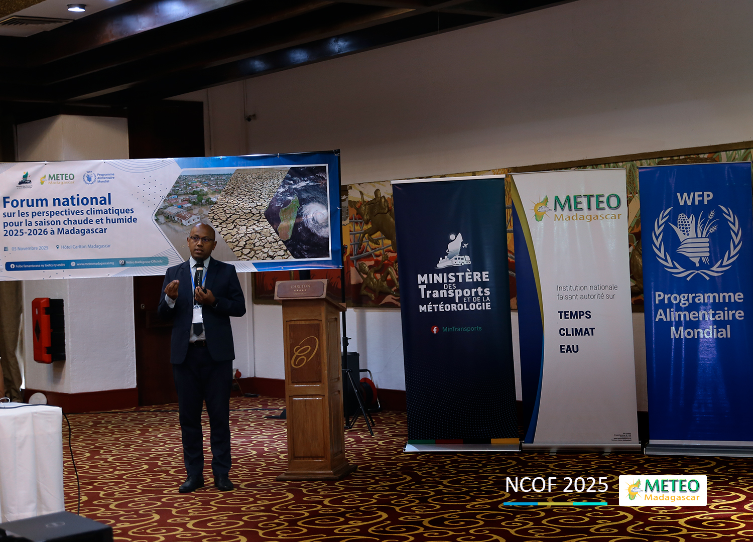 Forum national sur les Perspectives Climatiques 2025-2026 : un espace d’échanges sectoriels pour mieux anticiper les impacts du climat | 05 Novembre 2025 Forum national sur les Perspectives Climatiques 2025-2026 : un espace d’échanges sectoriels pour mieux anticiper les impacts du climat | 05 Novembre 2025