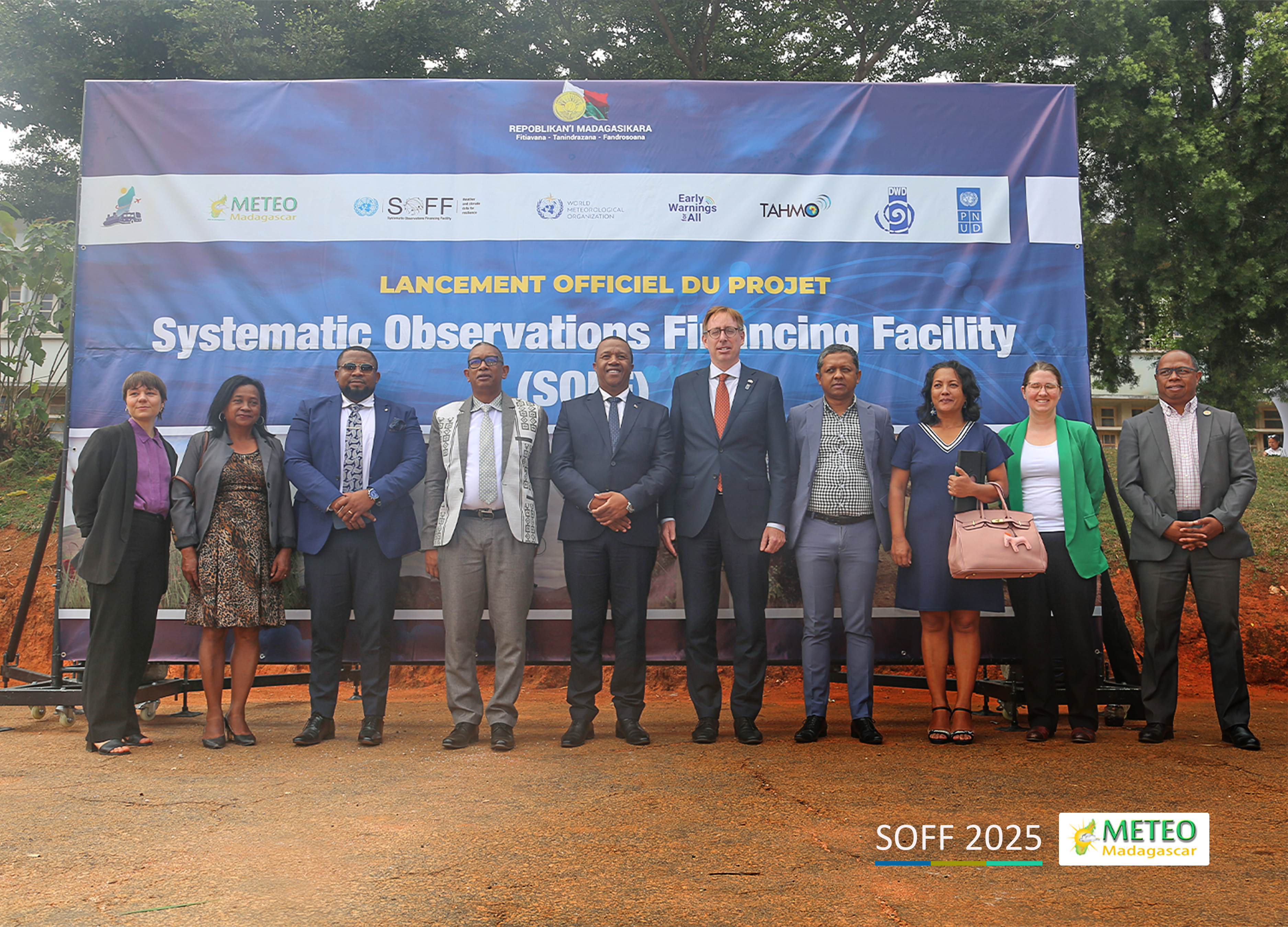 Cérémonie de lancement officiel du Projet SOFF à Madagascar | 15 Avril 2025 Cérémonie de lancement officiel du Projet SOFF à Madagascar | 15 Avril 2025