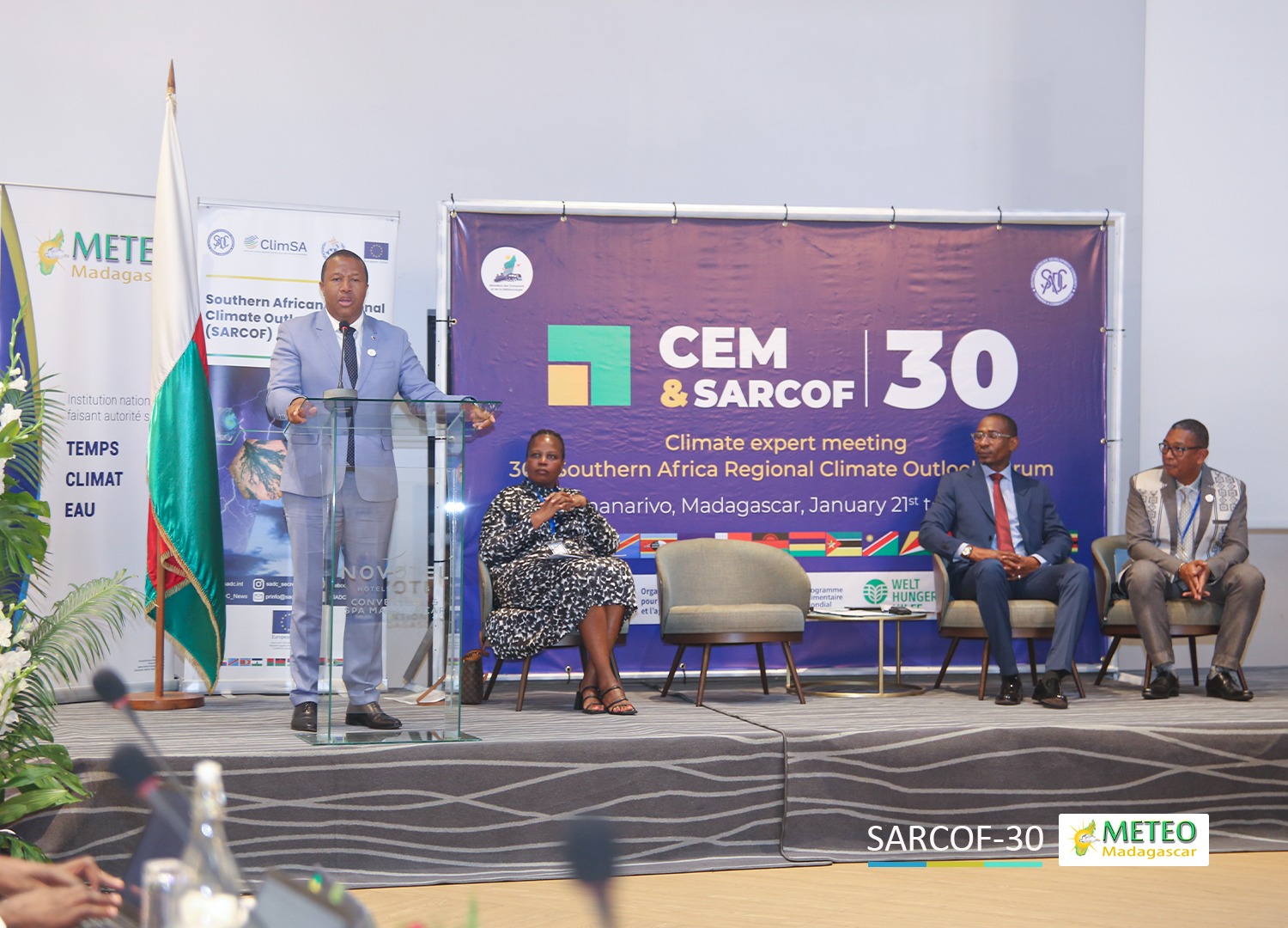 SARCOF-30 | Madagascar, hôte du Forum Régional sur les perspectives climatiques en Afrique Australe