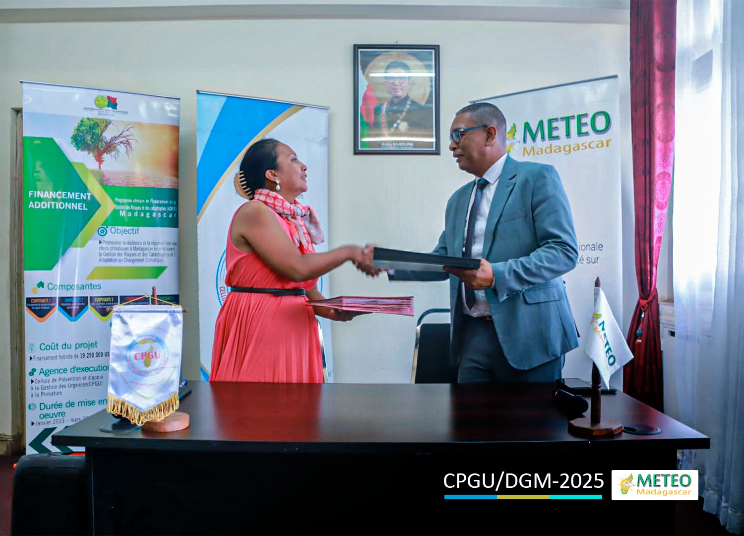 Signature de protocole de collaboration CPGU - DGM | 13 Mars 2025