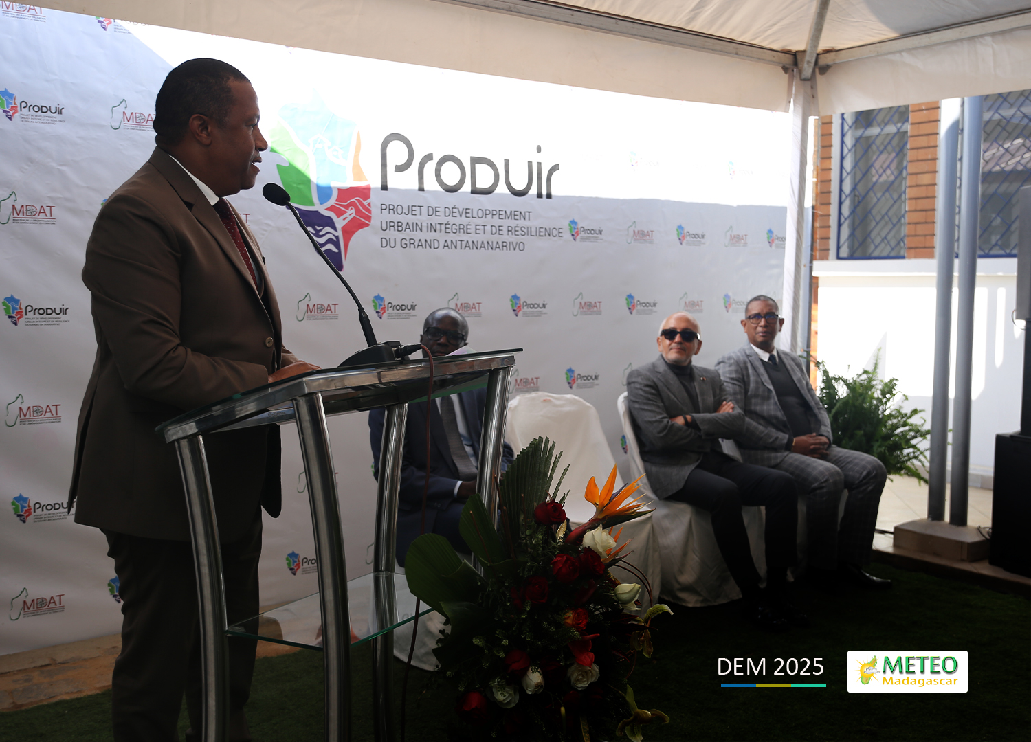 Inauguration du Centre Opérationnel de Prévisions Hydrométéorologiques | 30 Juin 2025 à Ampasampito