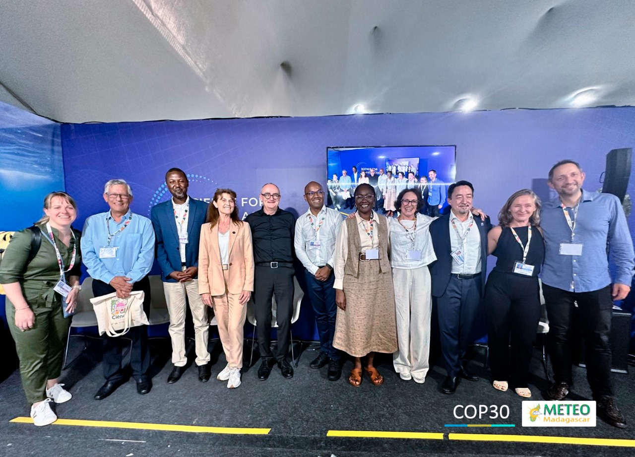 COP30 – Première semaine : Météo Madagascar porte la voix de la science au cœur des négociations climatiques